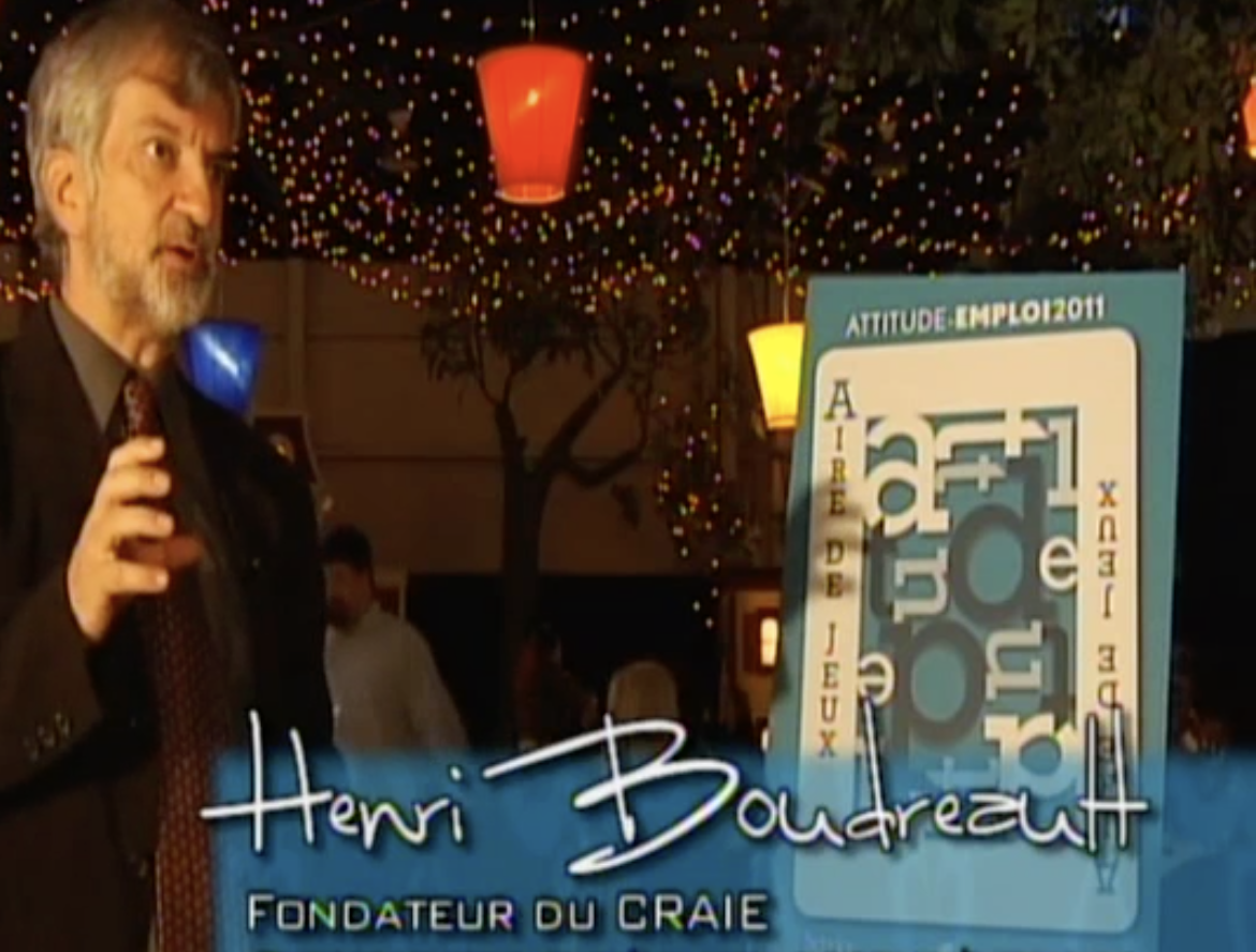 Henri Boudreault, Dirigeant du CRAIE et chercheur principal
